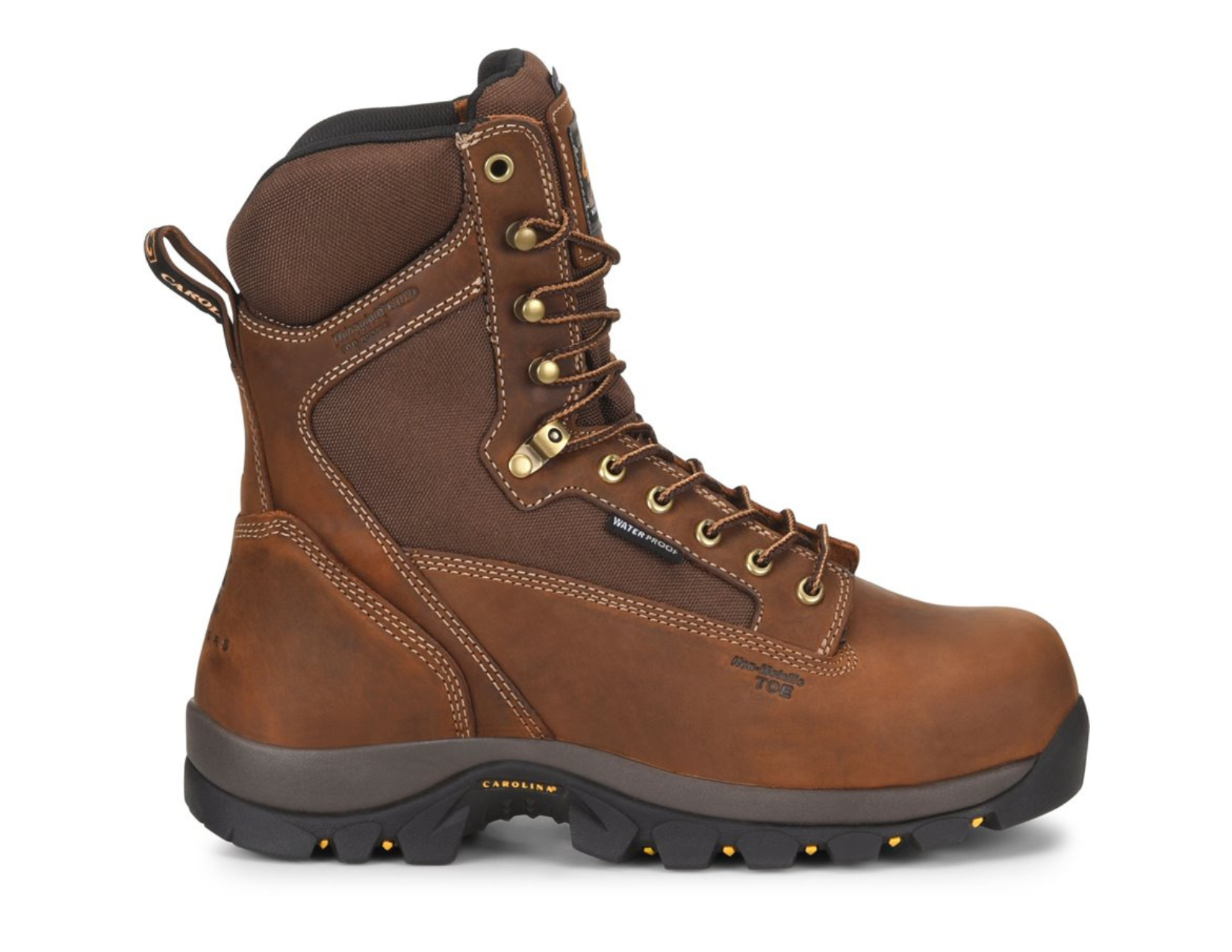 Carolina® Quad Men’s 8” Waterproof Insulated Comp Toe 4x4 Work Boot